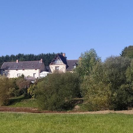 Gite La Pironniere - Piscine, Nature, Au Bord De La Riviere Montreuil-sur-Maine Ngoại thất bức ảnh